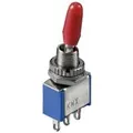 Produktbild: Wentronic Goobay Kippschalter Miniatur, Blau - EIN-EIN, mit Lötösen (10020)