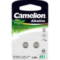 Produktbild: Camelion Alkaline Knopfzellen LR60 (2 Stk., AA, 14 mAh) (12050201)