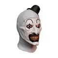 Produktbild: Terrifier Art the Clown Maske - weiß/schwarz, Hersteller: Trick or Treat.