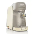 Produktbild: Bosch Tassimo finesse Kapselmaschine TAS167P, 70 Getränke, intensiverer Kaffee auf Kopfdruck, Abschaltautomatik, perfekt dosiert, platzsparend, 1400 W, crema