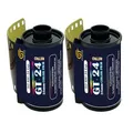 Produktbild: GT Photo Farbfilm GT24FILM 35 mm – 2 Folien mit 24 Positionen – ideal für Fotografie, Entwicklung und Qualitätsdruck