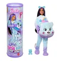 Produktbild: Barbie Cutie Reveal Puppe mit Accessoires, Glücksbärchis-Serie 2, Dream-Bright-Bärchi mit 10 Überraschungen, einschließlich Farbwechsel und Mini-Bärchi, JFV61