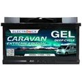Produktbild: Electronicx CARAVAN EXTREME EDITION 100Ah / C100 / 12V GEL Versorgungsbatterie – 100 Ah – 12 Volt Batterie Wohnmobil, Van, Boot, Marine, Photovoltaik – wartungsfrei& robust- 278×175×190 mm