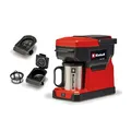 Produktbild: Einhell Akku-Kaffeemaschine TE-CF 18 Li-Solo Power X-Change (18 V, 240 ml Wasserbehälter, für Filterkaffee & Kaffeepads, Tragegriff, inkl. Kaffeetasse mit Deckel, ohne Akku)