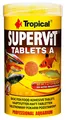 Produktbild: Tropical Supervit Tablets A Hauptfutter Hafttabletten, 1er Pack (1 x 250 ml)