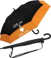 Produktbild: iX-brella expandierender Stockschirm mit Automatik Move to XXL - schwarz-orange