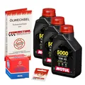 Produktbild: Honda CX 500, 78-82, Motul 10W40 Öl + MiW Ölfilter, Motoröl Set