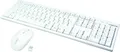 Produktbild: LogiLink Funk-Tastatur/Maus Set weiß