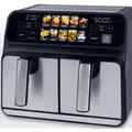 Produktbild: PROFICOOK - Fritteuse Doppel-Heißluft-Fritteuse PC-FR 1287 H Grafik-Display
