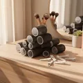 Produktbild: 50 Stücke Lockenwickler, 24 Stück 4 Größen (60/48/36/25Mm) Mit 24 Edelstahl-Clip