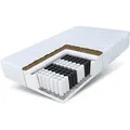 Produktbild: FDM - Matratze 140x200 Taschenfederkern 7 Zonen Kokos home Plus 17 cm Premium H3 Bett