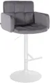Produktbild: CLP Barhocker Los Angeles Samt, höhenverstellbar und drehbar