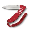 Produktbild: Victorinox Schweizer Taschenmesser Hunter Evoke Alox, Klappmesser Outdoor, 5 Funktionen inkl. 10 cm Klinge und Paracord-Anhänger, Rot