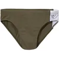 Produktbild: Badeslip CHIEMSEE, Herren, Gr. 5, N-Gr, grün (oliv), Polyamid, kontrastfarbene Details, Badehosen, mit Kontrasteinsätzen