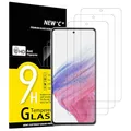 Produktbild: NEW'C 3 Stück für Samsung Galaxy A53 5G für Panzerglas, Frei von Kratzern, 9H Härte, HD Displayschutzfolie, 0.33mm Ultra-klar, Ultrabeständig