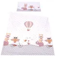 Produktbild: BabyLux Kinderbettwäsche BABYLUX Kinderbettwäsche 2Tlg. 100 x 135 cm Bettwäsche Bettbezug Baby, 54. Eule Braun 100x135