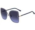 Produktbild: Jimmy Choo Sonnenbrille Damen Schmetterling Blau Gold Leti / S Lksgb 62mm