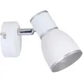 Produktbild: Strahler Fido, Weiß, Chrom, Metall, 8x11x13 cm, RoHS, Europäischer Sicherheitsstandard, Lampen & Leuchten, Innenbeleuchtung, Spots & Strahler, Deckenspots