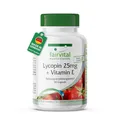 Produktbild: fairvital Lycopin Kapseln mit Vitamin E, 90 Kapseln, schluckfreundlich, 25mg Lycopin, VEGAN, mikroverkapselt