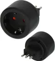 Produktbild: Brennenstuhl Reisestecker Kupplung DE + Stecker Italien, Blister-Karte