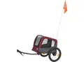 Produktbild: TRIXIE Fahrradhundeanhänger Grau/Rot