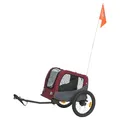 Produktbild: Trixie hondenfietskar grijs / rood