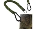 Produktbild: BWuM Schlüsselanhänger Bundeswehr Schlüsselband geflochten mit Karabiner