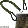 Produktbild: BUNDESWEHR SCHLÜSSELBAND GEFLOCHTEN MIT KARABINER BW SCHLÜSSELANHÄNGER PARACORD