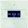 Produktbild: Theben Glas-Raumcontroller iON 108 KNX G WH