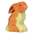 Produktbild: Holztiger Hase, sitzend, 80099