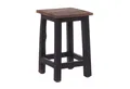 Produktbild: DESIGN DELIGHTS Hocker Sitzhocker MADERO, 48x30cm(HxB) Altholz Holzhocker, massivholz Hocker