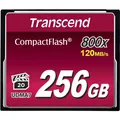 Produktbild: Transcend CF Card 256GB MLC 800x R: 120M (256 GB, CF) (TS256GCF800)