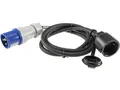 Produktbild: CEE auf Schutzkontakt-Kupplung 1,5m 230V, Adapter für Wohnwagen,
