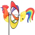 Produktbild: hq-invento Rooster Wetterfahne, Mehrfarbig, 53 x 39 x 97 cm (Rooster)