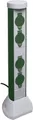 Produktbild: REV 0068400021 Gartensteckdose 4fach Grau, Grün