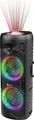 Produktbild: N-GEAR LGP5150 | Kabelloser Bluetooth-Party-Lautsprecher – Karaoke-Set – 1 Mikrofon – Disco-Beleuchtung