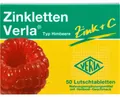 Produktbild: Zinkletten Verla Typ Himbeere Tabletten, 50 St. Tabletten