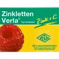 Produktbild: Zinkletten Verla Typ Himbeere Tabletten, 50 St. Tabletten