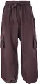 Produktbild: GURU SHOP Goahose, Herren Yoga Hose, Bequeme Freizeithose - Dunkelbraun, Size:S/M