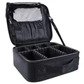 Produktbild: GZCZ Kosmetiktasche Kosmetikkoffer,Große Kapazität Professionelle Künstler Schminkkoffer,Make Up Organizer Tasche wasserdichte,Portable mit Verstellbaren Trennwänden Teiler fur Frauen, 10.4