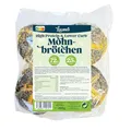 Produktbild: Locawo High Protein & Low Carb Mohnbrötchen | Proteinbrötchen | Eiweißbrötchen | Voller Weizengeschmack | Vegan | ideal für eine eiweißreiche, kalorien- und zuckerreduzierte Ernährung