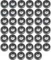 Produktbild: 40 Gummifüße Ø 25x11 Lautsprecherfüße Gummifuß Boxenfüße Gehäusefuß Boxenfuß Fuß