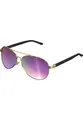Produktbild: MSTRDS Sonnenbrille Sunglasses Mumbo Mirror Gold/Purple
