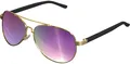 Produktbild: MSTRDS Sonnenbrille Sunglasses Mumbo Mirror Gold/Purple