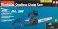 Produktbild: Makita DUC 357 ZX2 Akku-Kettensäge, 18V Aufnahme, 35cm Schwertlänge, DUC357ZX2