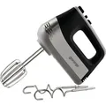 Produktbild: Gorenje Handmixer, silber-schwarz. 500 W, DC Motor, 5 Geschwindigkeitsstufen, Turbotaste, Edelsta (500 W) (M500DCBK)