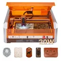 Produktbild: VEVOR Lasergravierer 20W Lasergravur-Schneidemaschine Laserschneider Klasse 1