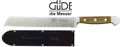 Produktbild: Güde Messer, Brotmesser, Fasseiche 21 cm & gratis Lederscheide von Güde