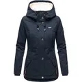 Produktbild: Marikoo Damen Winterjacke mit Teddyfell-Innenfutter & Kapuze