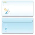 Produktbild: Motiv-Briefumschläge BABY SCHNULLER (BLAU) - DIN LANG (ohne Fenster) 10 Stück